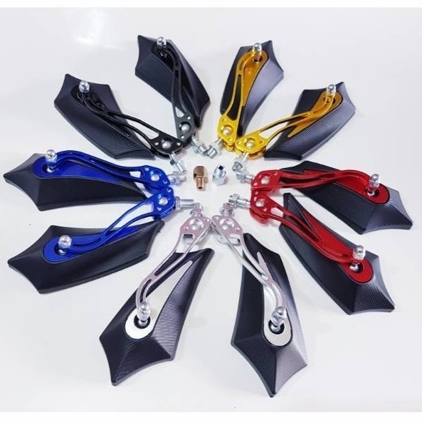 Kaca Spion Variasi Motor Tiger/Sonic 150/Satria Fu 150 New/Megapro