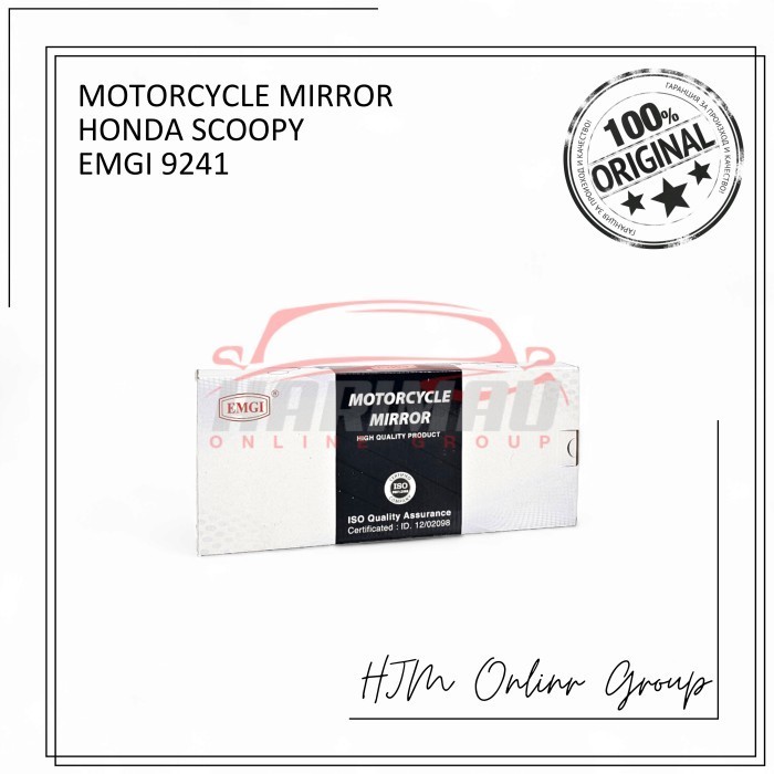 Spion Motor Honda Scoopy Emgi 9241 Original Kaca Cembung
