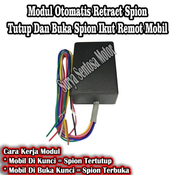 Modul Retract Keylees Buka Tutup Spion Dg Remot Mobil