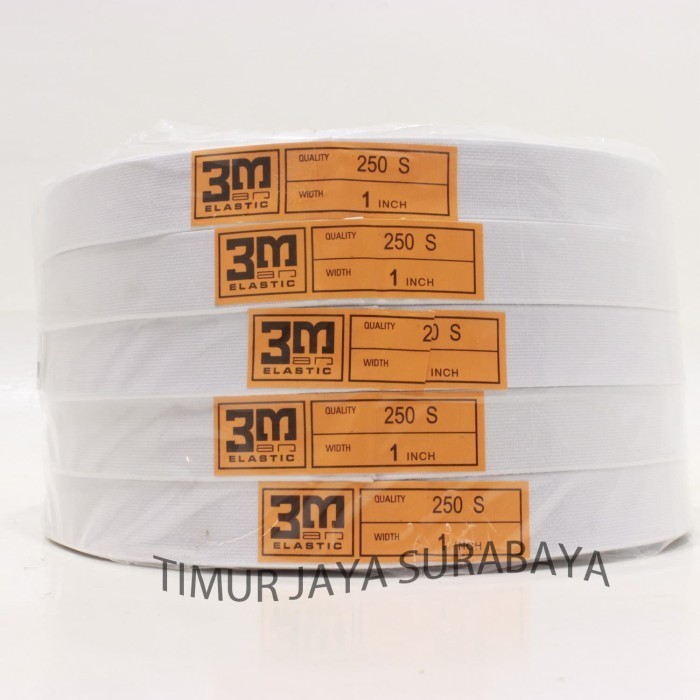 Elastis 3M / Elastic 3M / Karet Elastis 3M 2.5Cm