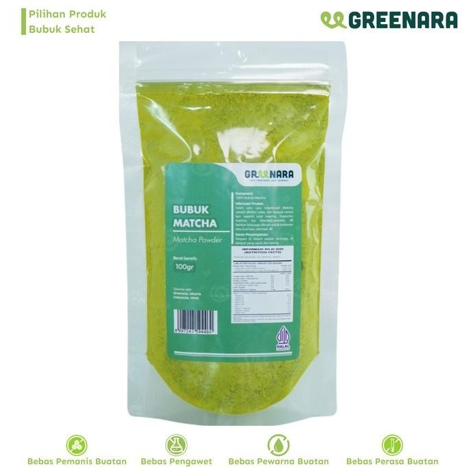 

Pure Matcha Powder 100gr / Bubuk Matcha Murni