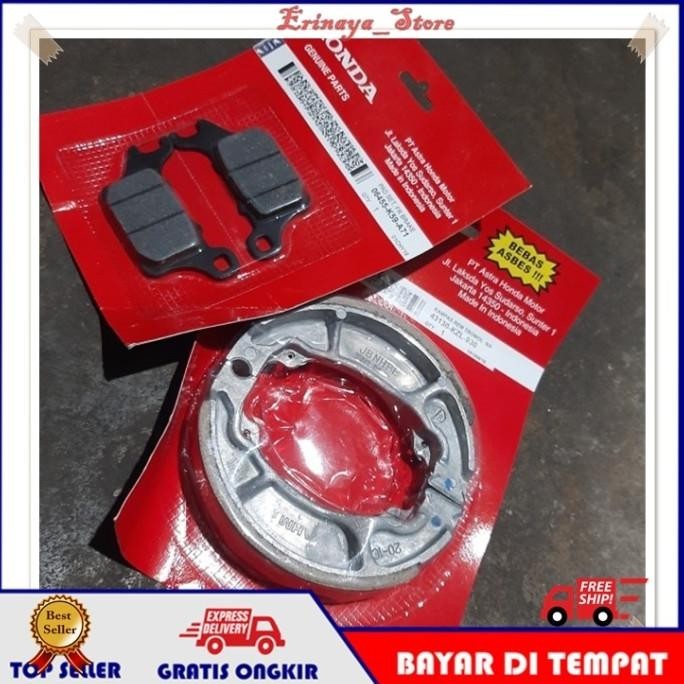 ORIGINAL Kampas Rem Dispad Depan Belakang Vario 125 150 New ESP Ori WS04