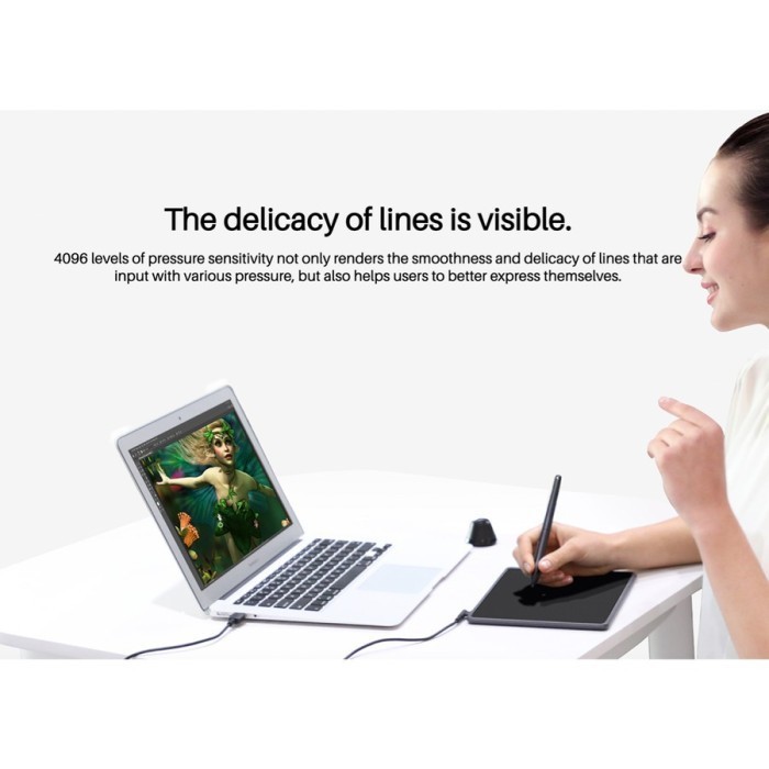 

HUION H430P Digital Graphic Drawing Pen Tablet Design OSU Alt H640P