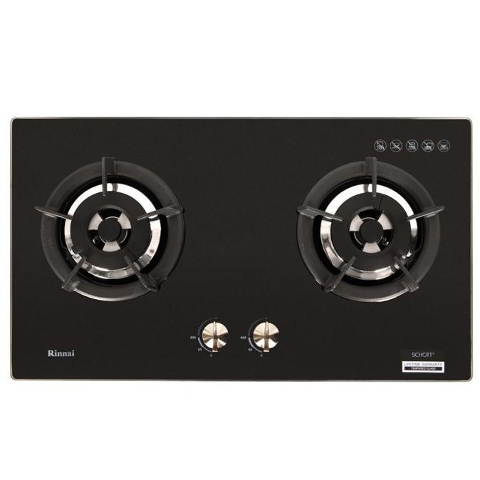 [Promo] Kompor Tanam Rinnai Rb 2 Gh C Bk / Rinnai Rb 2 Gh-C/Bk / Rb 2Gh C Bk