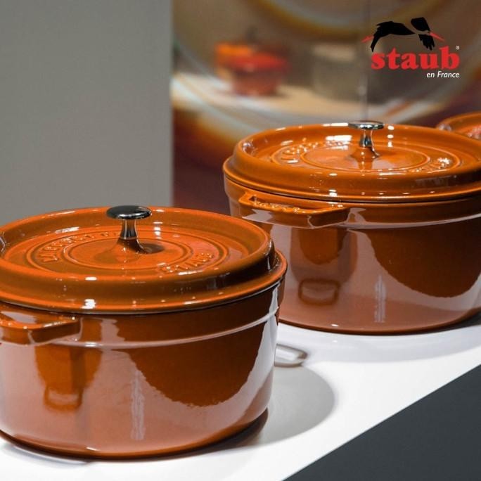 [New] Panci Cocotte Staub 24Cm Grenadine Red