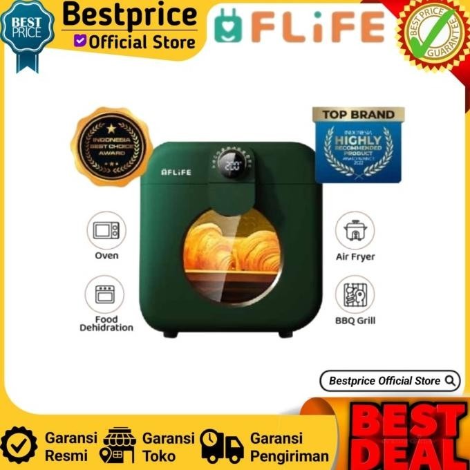 [Promo] Flife Ov -12Hd Oven Listrik Lightwave Oven Flife 0V12Hd 12 Liter