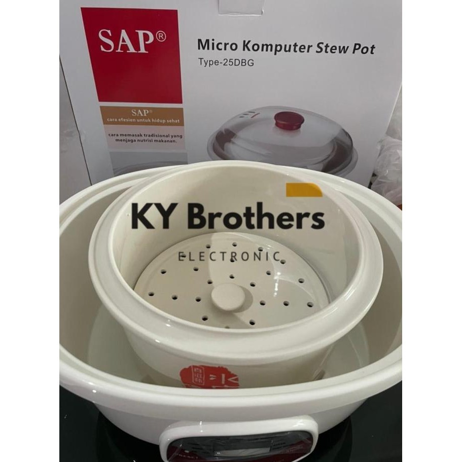 [New] Sap Micro Komputer Stew Pot 2.5 Liter Sap 25Dbg
