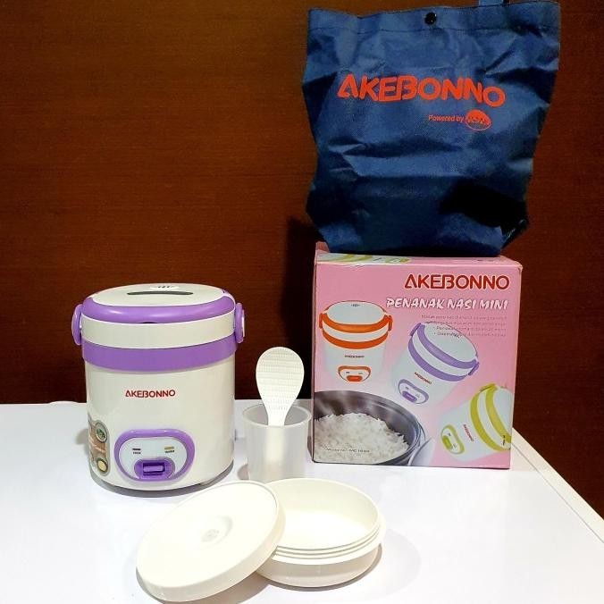 [Baru] Penanak Nasi Mini/Mini Cooker/Rice Cooker Mini 0.3 L Akebonno
