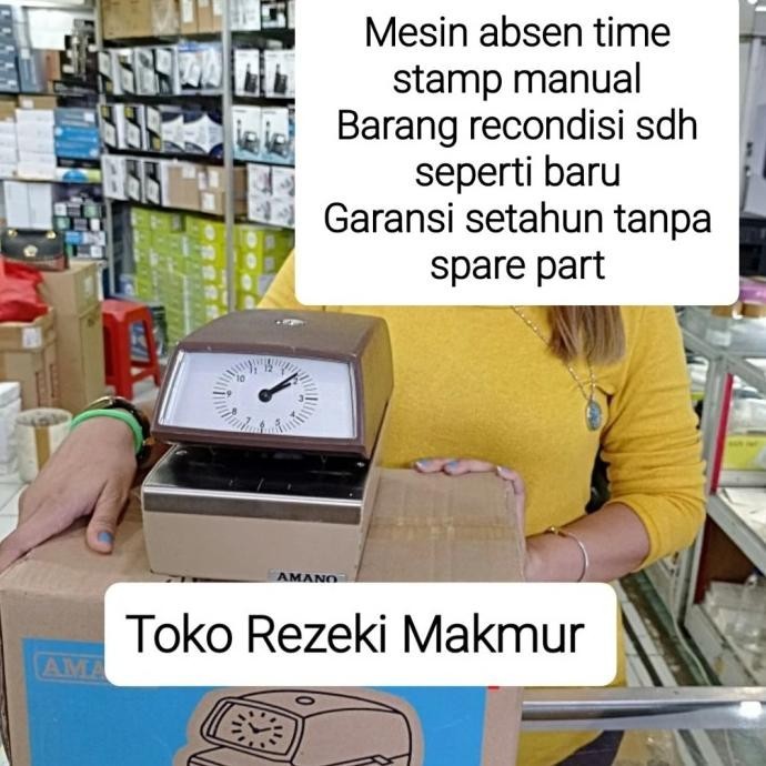 [Baru] Mesin Absensi Amano 4740
