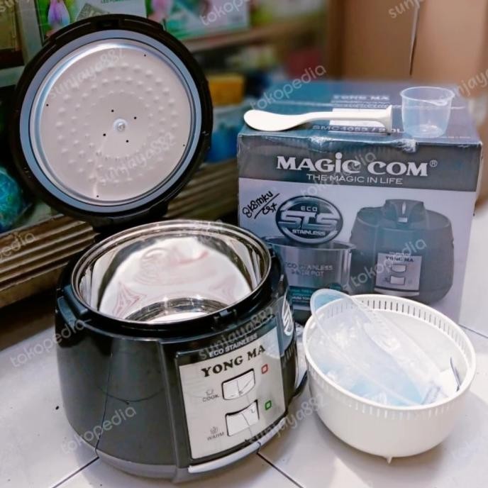 [Ready] Magicom Yongma Smc-4053 2L Stainles 3In1 Memasak Mengukus Menghangat
