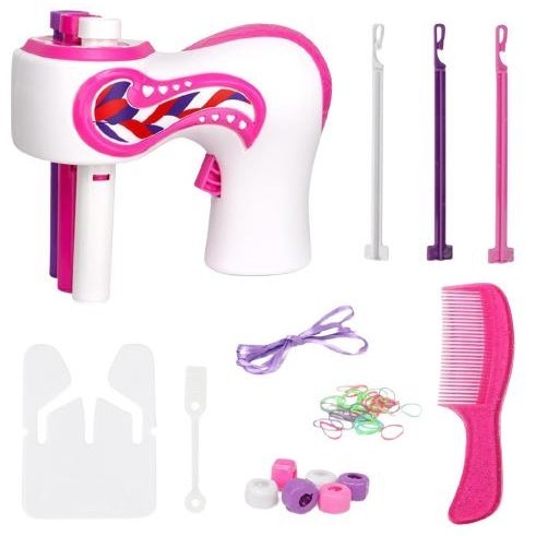 Alat Kepang Rambut Elektrik Portable Diy Otomatis Untuk Styling