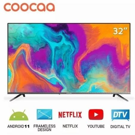 [Ready Stock] Led Tv 32 Inch Smart Android 11 Coocaa 32Ctd6500