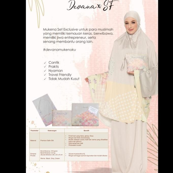 [Garansi] Devana Xsf Mukena Set Exclusive