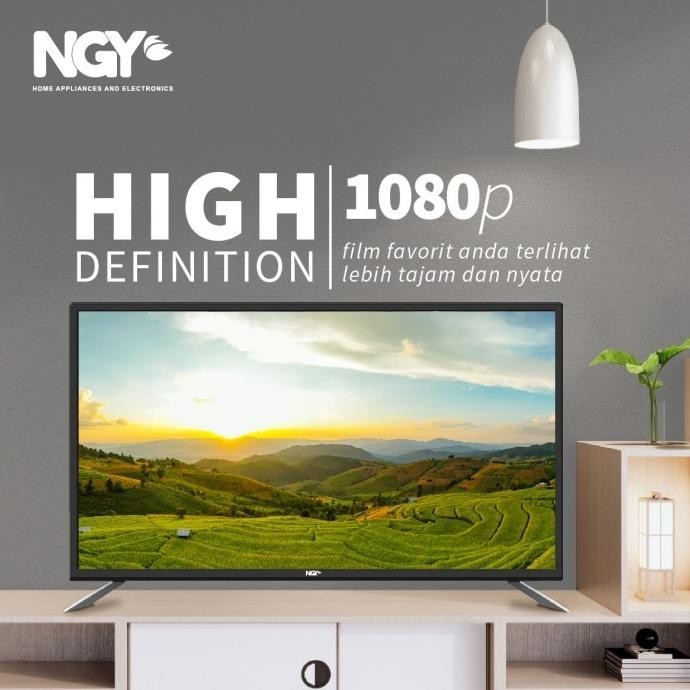 [Garansi] Ngy Led Tv Digital Hd 32 Inch / Televisi Kaca Hdmi Usb | 3208 Nagoya