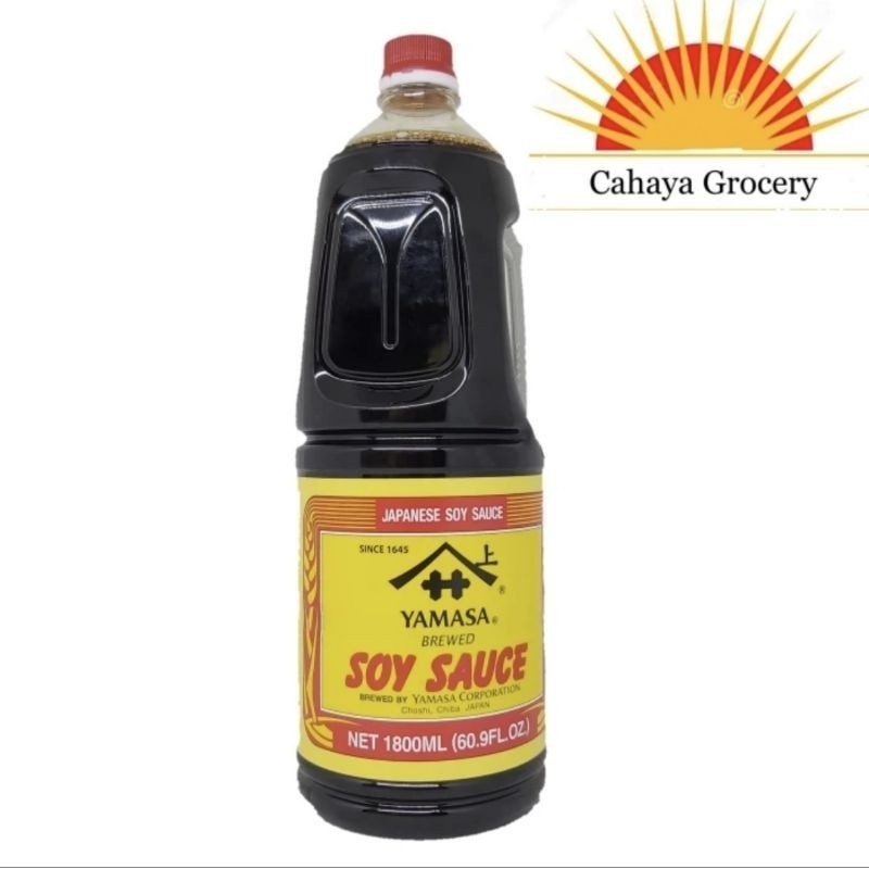 

Yamasa Japanese Soy Sauce / Kecap Asin Jepang 1.8L