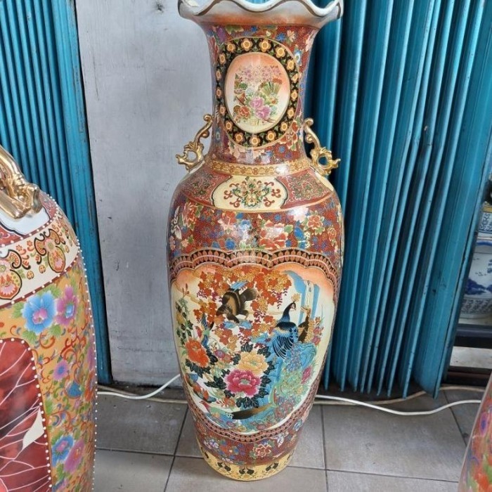 Gra 1 Pc Guci Keramik Tinggi 90 Cm Keramik/Vas Guci Import