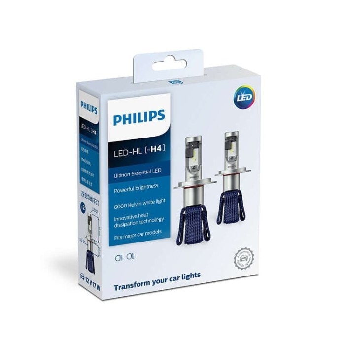 Lampu Mobil H4 Philips Utinon Essentials H4 Led