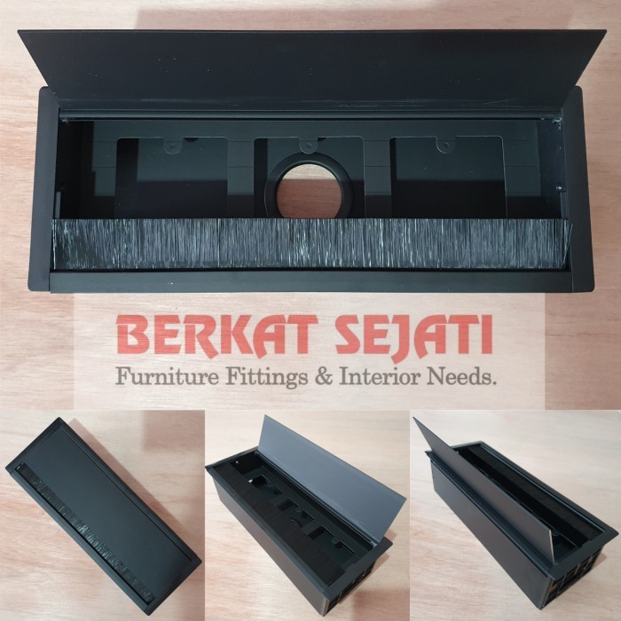 BOX STEKER STOP KONTAK COLOKAN LISTRIK POWER OUTLET MEJA DINDING TANAM