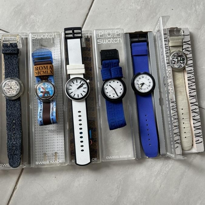 [Ready Stock] Jam Tangan Swatch Pop Jam Jengkol