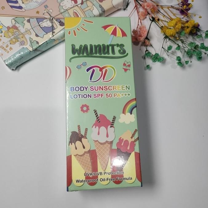 Walnuts DD Body Sunscreen Lotion SPF 50 Pa+++