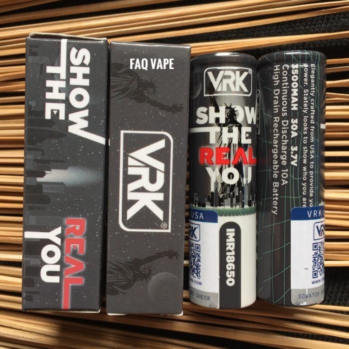 Battery Vrk 18650 3500Mah 30A ..Fv