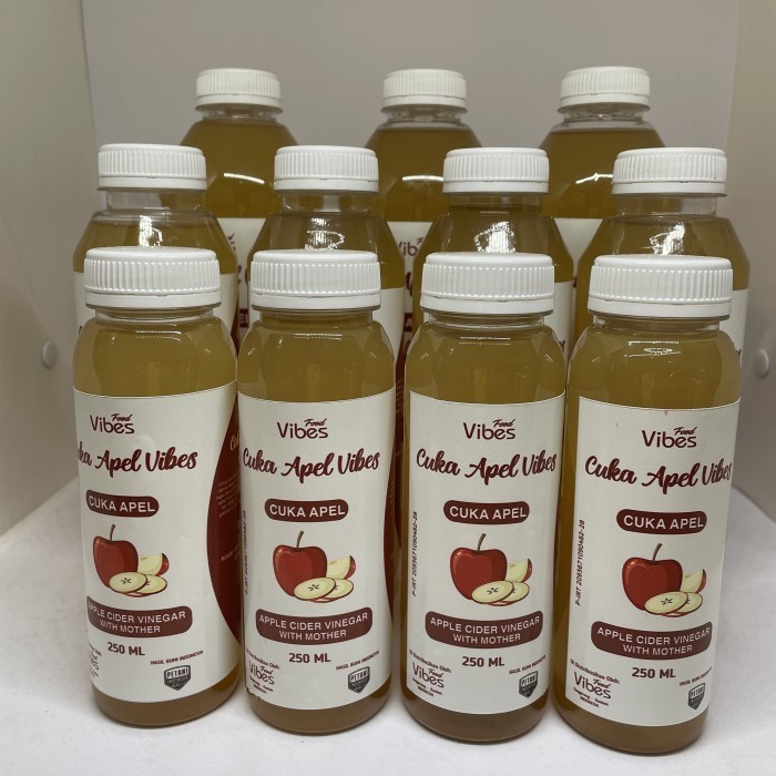 

[ NEW PRODUCT ] CUKA APEL 1 LITER / APPLE CIDER VINEGAR WITH MOTHER K02
