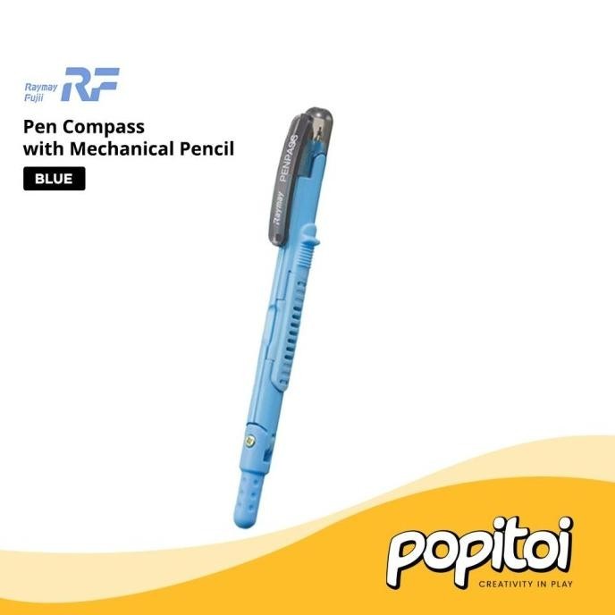 

BEBAS ONGKIR - Raymay Pen Compass with Mechanical Pencil Jangka Pensil Mekanik Jepang