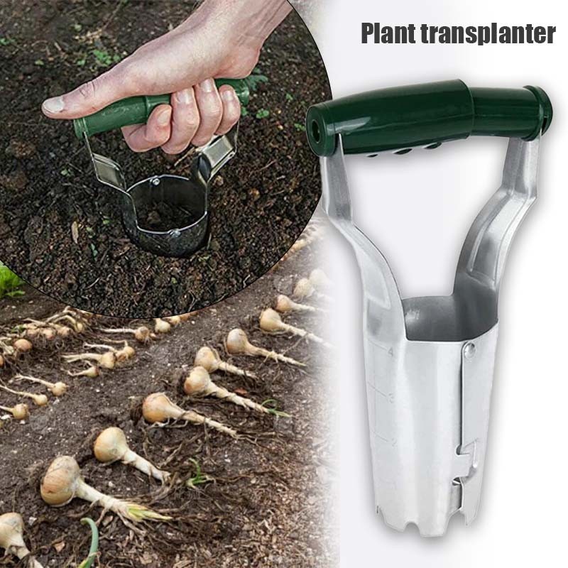 Alat Penanam Bibit Alat Cocok Tanam Anti-Slip Handle Alat Tanam Sayur Alat Bertaman Untuk Ladang