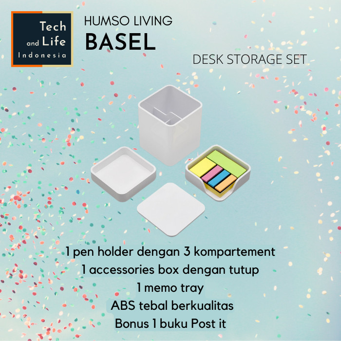 

RAK TEMPAT ALAT TULIS ATK DESK ORGANIZER SET PEN MEMO HOLDER