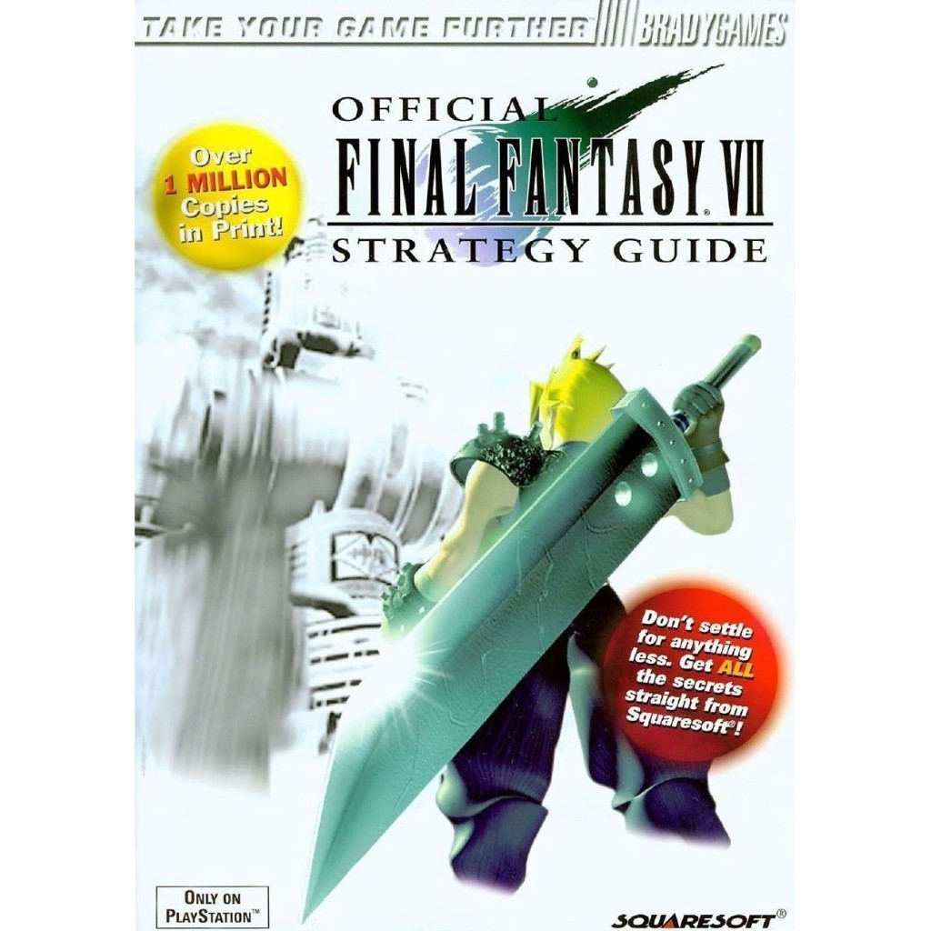 Final Fantasy VII - Official Strategy Guide ( Game Guide / D )