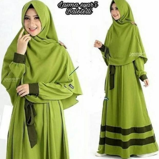 Gamis Tunik Fashion muslim Lasma syari