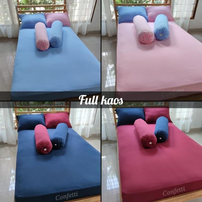 CR - Full Kaos Confetti ( Sprei Dan Sarbagul Kaos ) TERLARIS