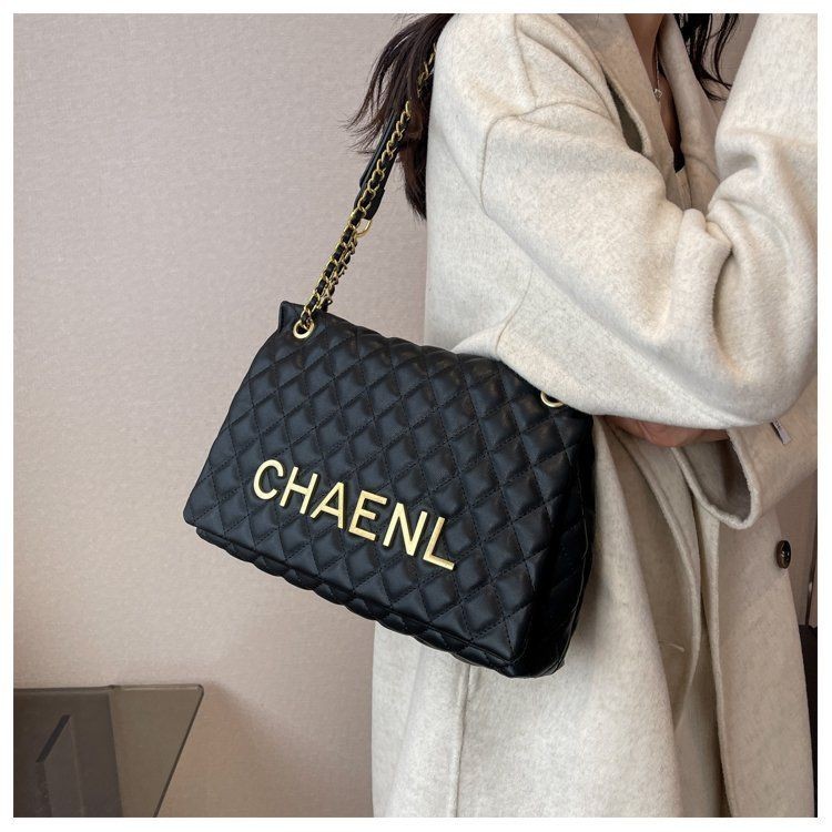 Tas Wanita, Tas Wanita Rantai Belah Ketupat Tas Bahu Selempang Besar