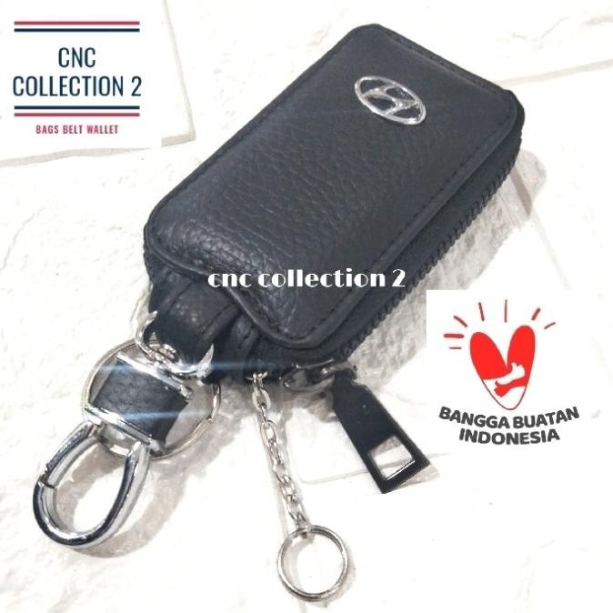 Hyundai Dompet Stnk Gantungan Kunci Mobil Hyundai Kulit Asli