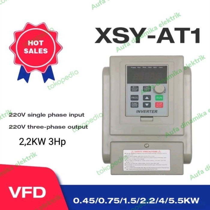Vfd Variable Frequency Drives 2,2Kw 3Hp Xsy-At1