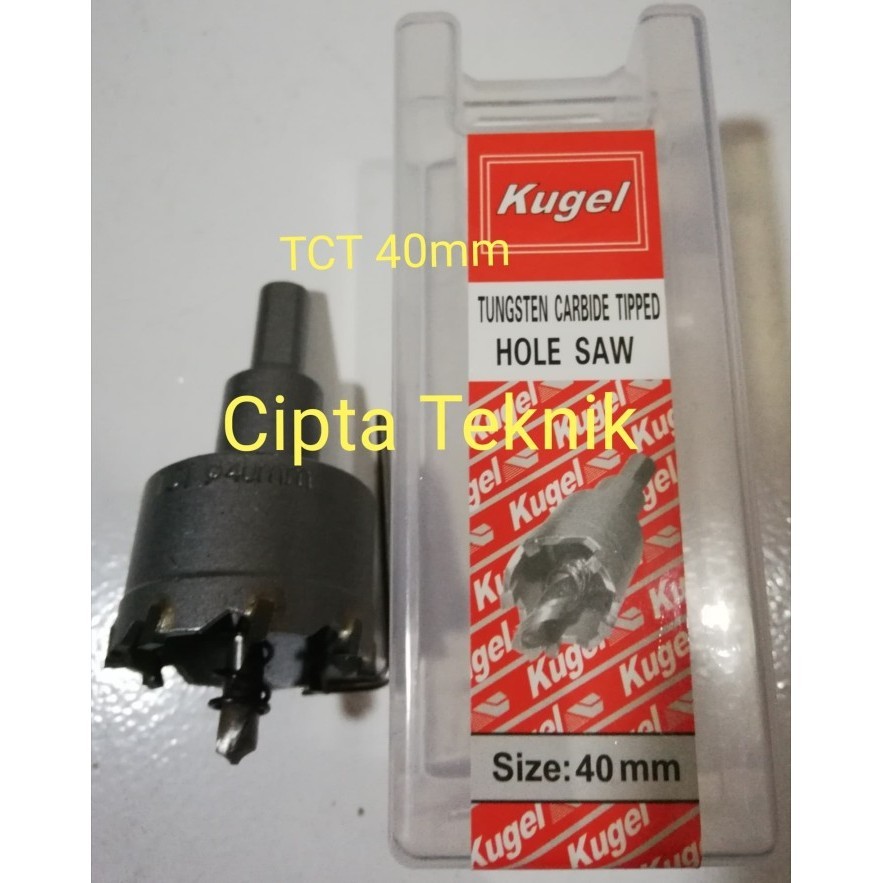 Hole Saw Tct 40Mm Kugel - Holesaw 40Mm Tct