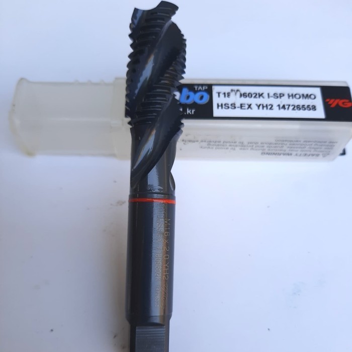 Tap Mesin Spiral M16 X 2.0 Machine Tap Spiral M16 Yg1