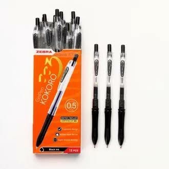 

NEW!! BOLPOIN GEL PEN KOKORO ZEBRA 0.5 ( ISI 12 PCS )