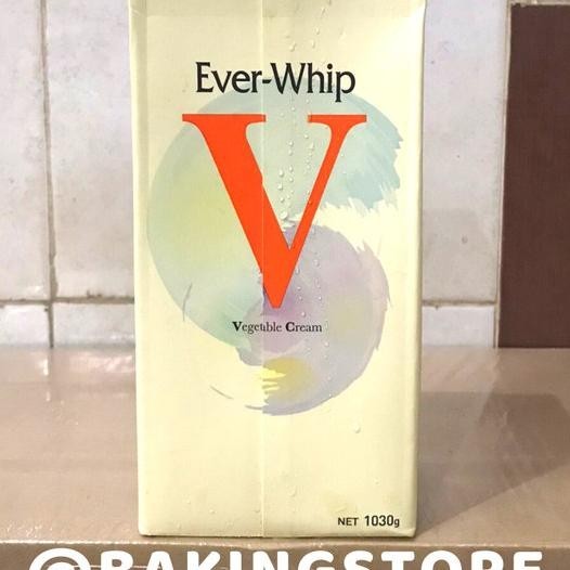 

Everwhip V Rasa Vanilla 1Kg Non Dairy Whipping Cream Ever Whip Korean