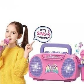 Mesin Karaoke/Bernyanyi Mikrofon Mainan Anak-Anak Imanstoress