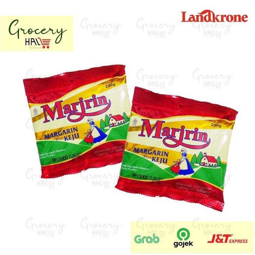 

MAJRIN MARGARIN RASA KEJU 250 GRAM - CHEESE FLAVOURED MARGARINE