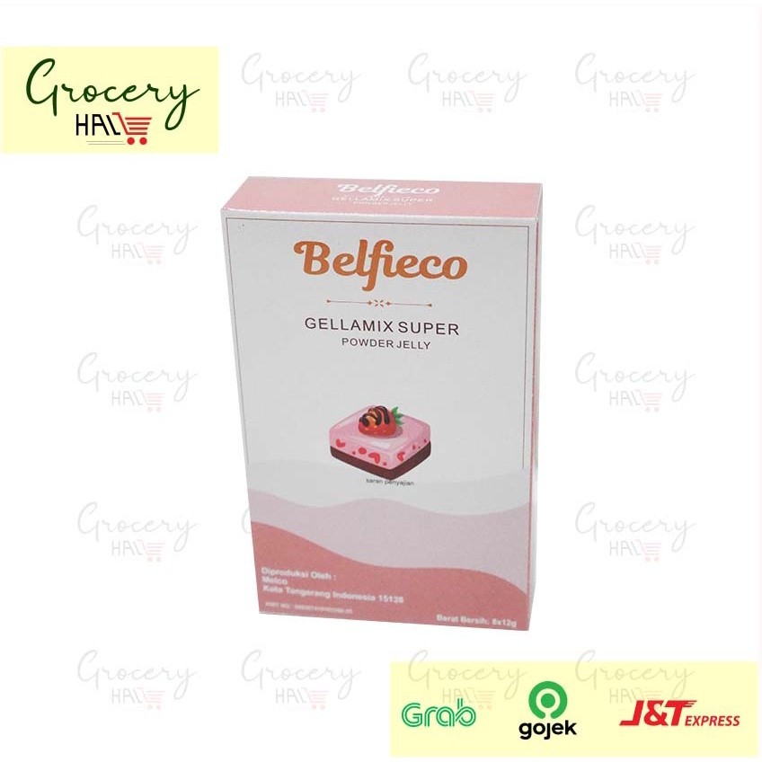 

BELFIECO GELLAMIX SUPER 8 X 12 GRAM - GELAMIX - POWDER JELLY