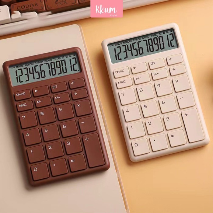 

KALKULATOR 12 DIGITS AESTHETIC/ CALCULATOR SIMPLE ELECTRONIC