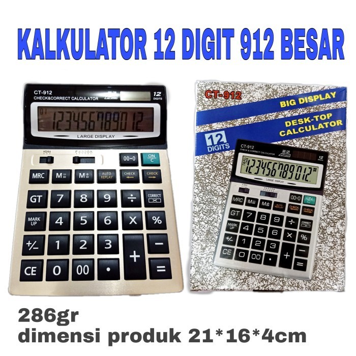 

KALKULATOR 912 BESAR