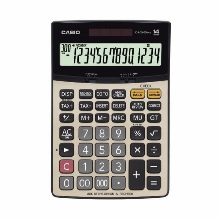 

CASIO DJ-240D PLUS CHECK & CORRECT KALKULATOR CALCULATOR DJ 240 D PLUS