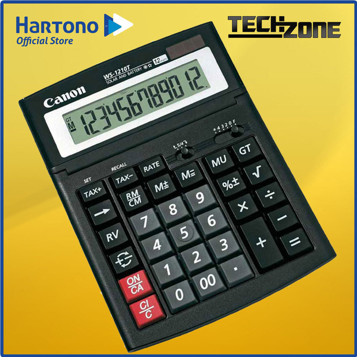 

CANON - DEKSTOP CALCULATOR WS-1210THB