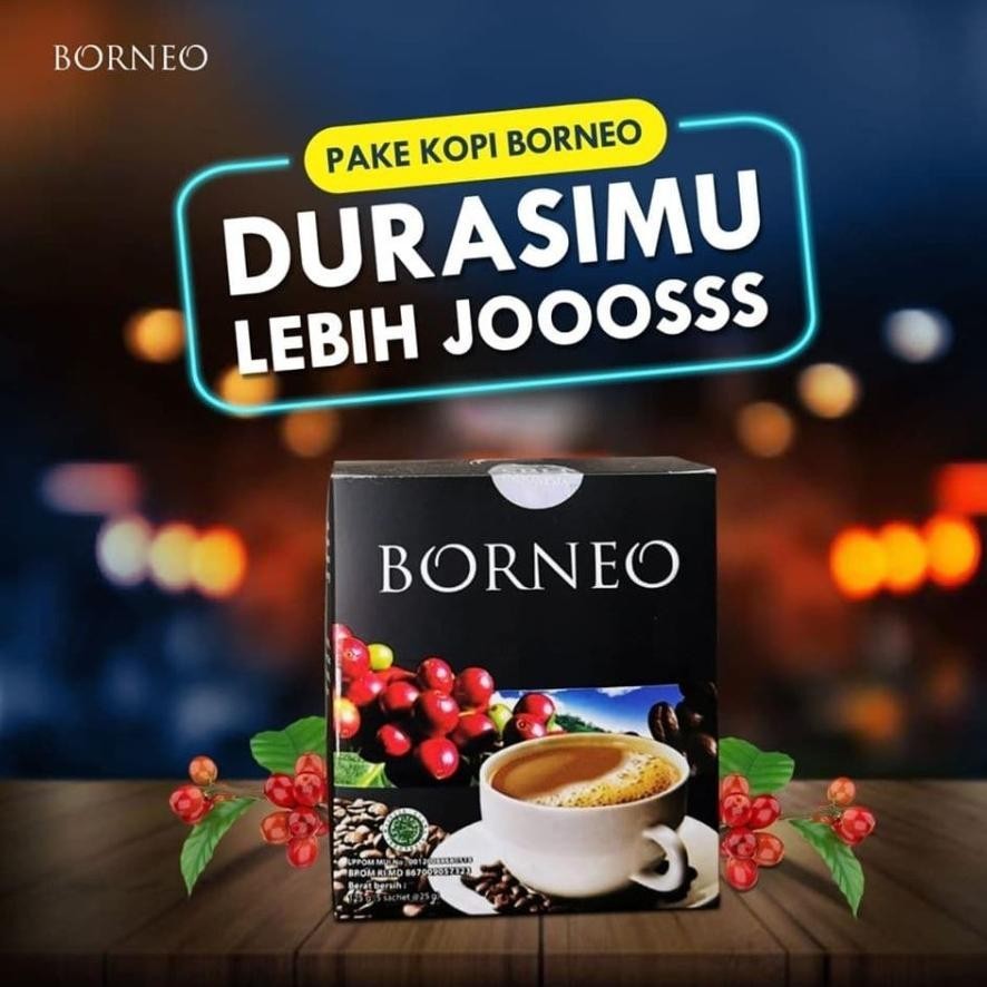 

df-8 Kopi Stamina Pria Dewasa -Kopi Borneo Exsotica Coffee (ISI 5 SACHET) Premium