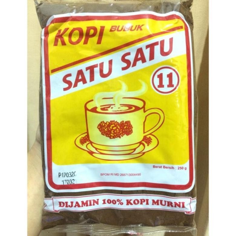 

fgh-56 Kopi Satu Satu 250 Gram/ Kopi Bubuk Satu Satu Super Enak Sale