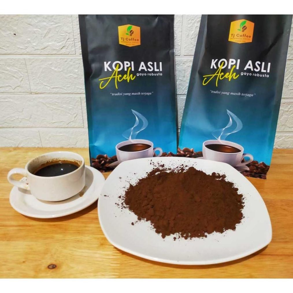 

yl-24 Kopi Bubuk Aceh Gayo Asli 250 Gr Original
