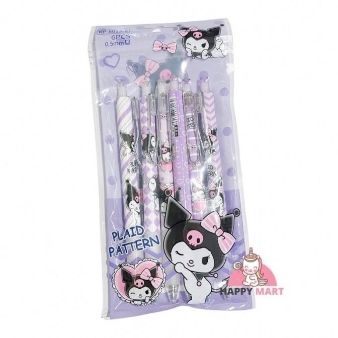 

Pulpen kuromi / sanrio 1 pack isi 6 pcs